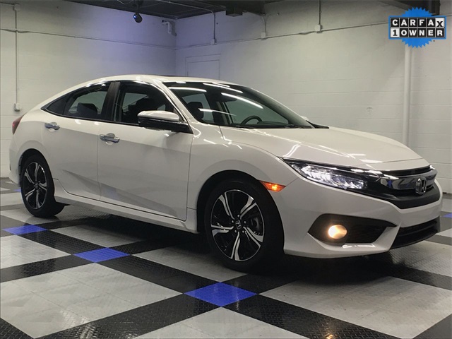 Pre-Owned 2017 Honda Civic Touring 4D Sedan in South Charleston ...