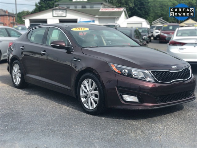 Pre-Owned 2015 Kia Optima EX 4D Sedan in South Charleston #9H21669A ...